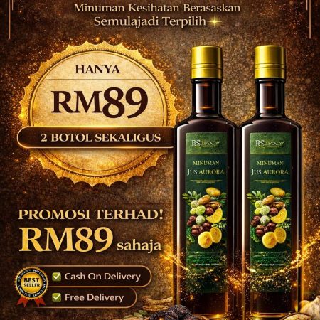 2 BOTOL JUS AURORA